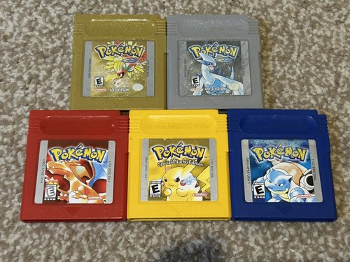 Lotto giochi pokemon - pokemon, rossi