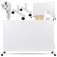 Riscaldatore a infrarossi Cronos, 800W, superficie opaca, ultrasottile, Carbon P