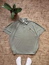 T-shirt polo vintage Nike Court anni 90 streetwear a righe taglia XL uomo