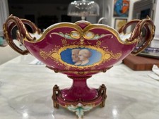 Antico centrotavola porcellana