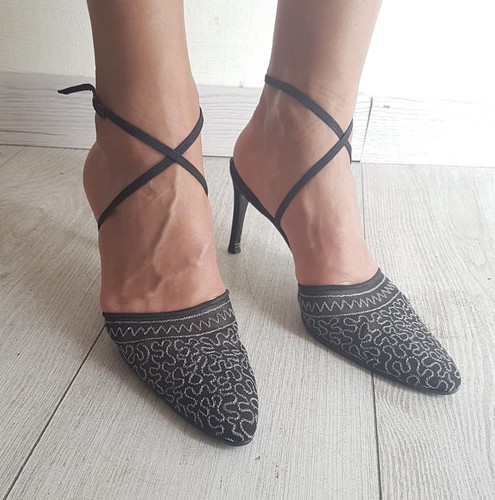 Escapins pieds ysl vintage - escapins, nu-pieds