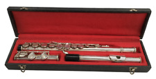 Flauto Traverso Meazzi Vintage Usato da Revisionare Nickel Custodia Rigida
