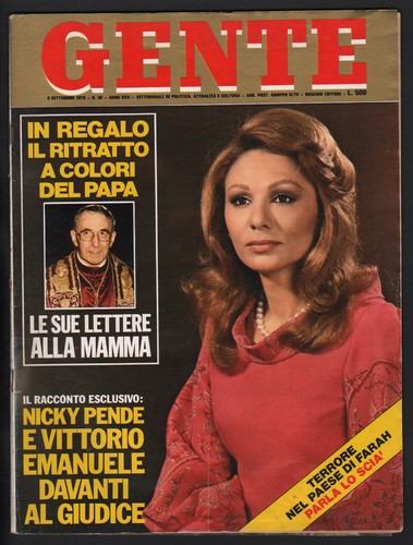 Gente 1978 gino paoli - 36/1978,