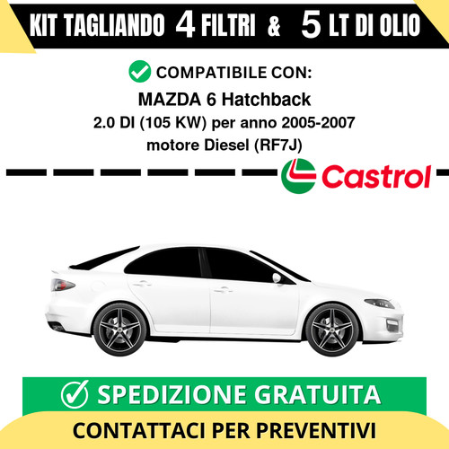 Tagliando per mazda - per,