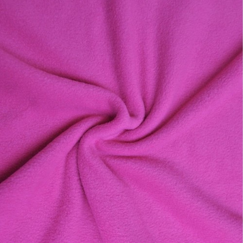 Tessuto pile polar col fuxia - tessuto,