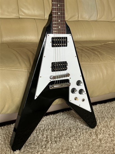 Gibson flying ebony 2000 con - gibson,