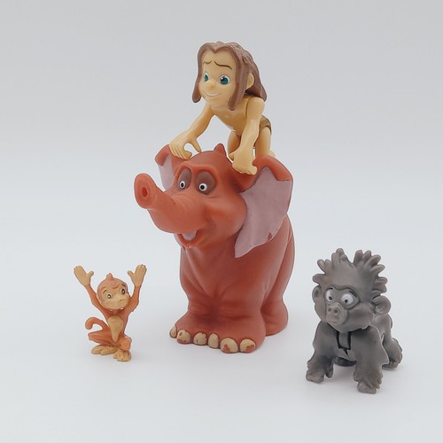 Lot action figures tarzan - x4,