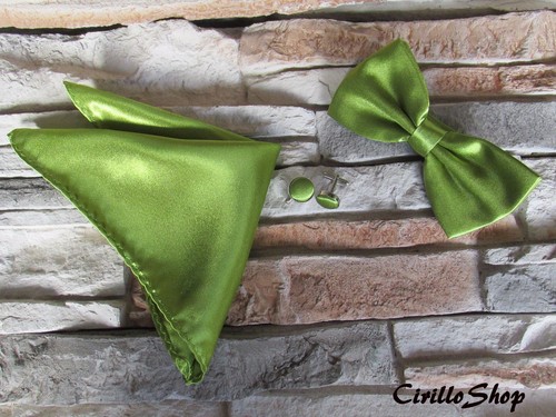 Papillon fazzoletto gemelli - papillon,