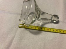 COPERCHIO VETRO TRASPARENTE SOFFIATO - VINTAGE