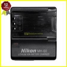 Caricabatterie Nikon MH-60 originale per batterie EN-EL12. Usato.