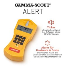 GAMMA-SCOUT Alert "Modello 2024" - Contatore Geiger incl. certificato di calibrazione 