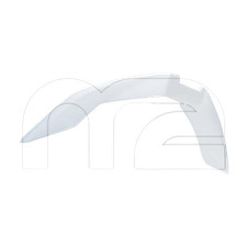 Parafango anteriore bianco - anteriore,