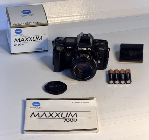 Minolta maxxum 7000 fotocamera - minolta,