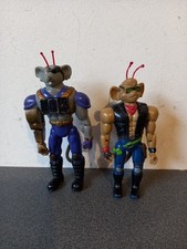 LOTS DEUX FIGURINES BIKER MICE