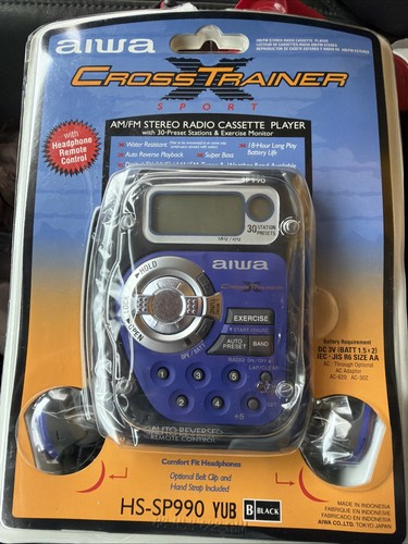 Aiwa cross trainer sport radio - cross,