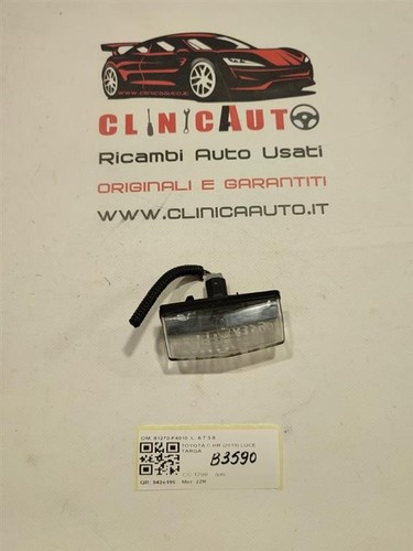 Fanale luce targa per toyota - per,