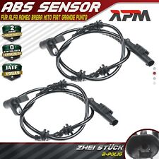 2X Sensore ABS Anteriore L+R Per Alfa Romeo Brera Mito Fiat Grande Punto Opel