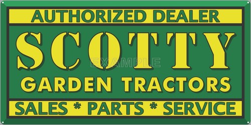 Scotty garden tractors dealer - scotty,