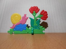 KINDER FERRERO: PUZZLE TRIDIMENSIONALE - LUMACA E FIORI  K 96 N. 27