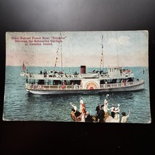 CA Barca Fondo Vetro "Imperatore" Catalina Isola Meteora FABVINTY AFFARE CARTOLINA