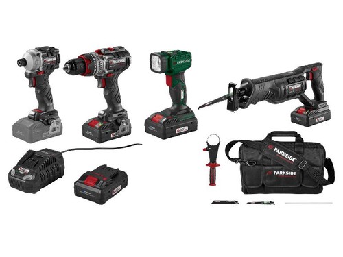 Kit parkside performance borsa - performance,