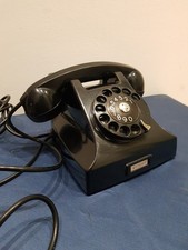 Telefono Fatme mod. D8HF Raro Modello Liscio Senza Tappi Laterali Disco Rotante