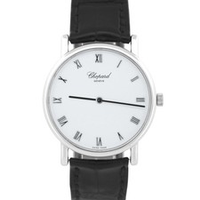 Orologio Chopard Classic BIANCO ROMANO Oro 18K Pelle Manuale C100987 33,5mm SCATOLA