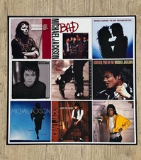 Michael Jackson BAD 9 Singles