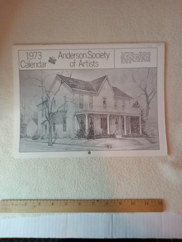 Calendario 1973 anderson - 1973, in