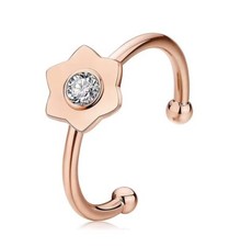 BROSWAY BKE32_1 Anello Singolo Donna Ikebana Mis. 16 Acciaio - Retail price € 21