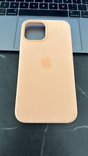 COVER CUSTODIA Copertina in Silicone ORIGINALE Apple iPhone 12 Pro Max Cantalupo