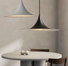 Lampadario a Sospensione Attacco E27 Cappello Industriale Portalampada Interno