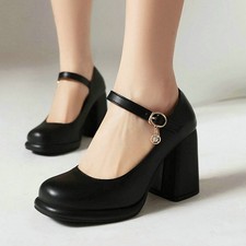 Scarpe donna blocco tacco alto