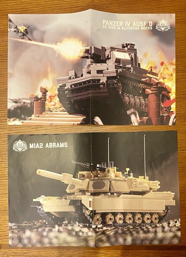 Brickmania m1a2 abrams - m1a2, &