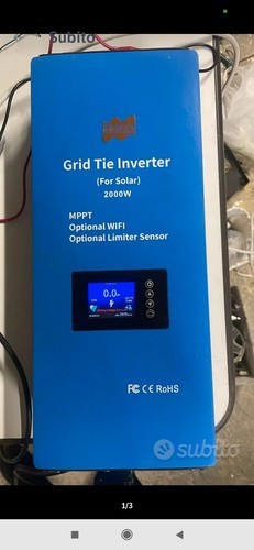 Inverter fotovoltaico sun - sun, 2000