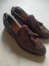 Mocassini Uomo Con Nappe Church's , Numero 42 Marroni Cuoio