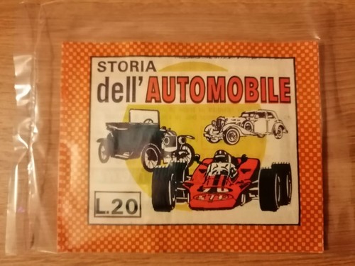 Bustina figurine storia - bustina,