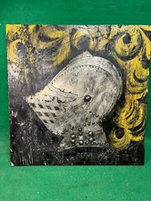 quadro dipinto elmo medioevo