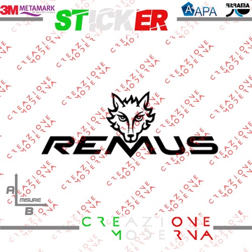 Adesivo sticker logo remus - sticker,
