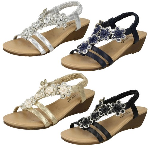 Sandali con tacco basso - con, ladies