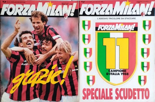 Rivista forza milan anno - milan,