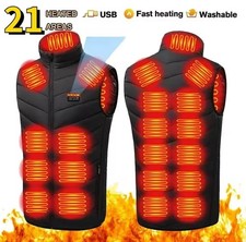 GILET RISCALDABILE IN 21 ZONE