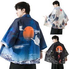 Uomo Largo Yukata Kimono