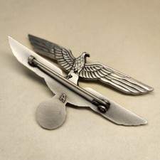 Spilla aquila argento vintage