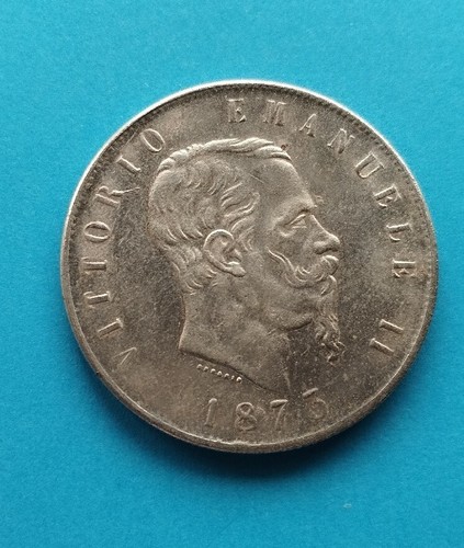 Moneta lire 1873 - da,
