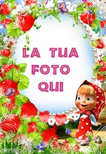 Cialda MASHA E L'ORSO