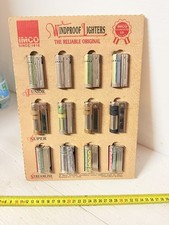 Imco petrol lighters display - imco,