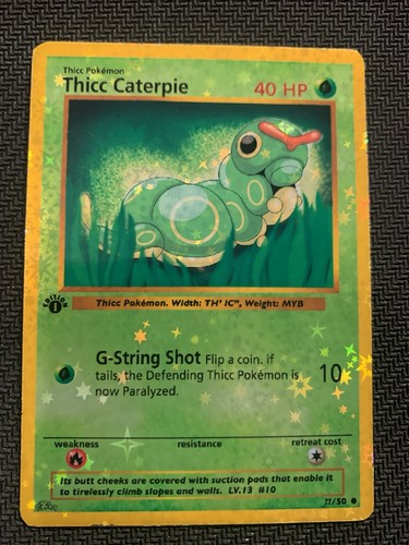 Thicc caterpie alternative - thicc, (alternative