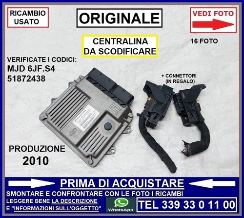 Centralina motore iniezione - centralina,