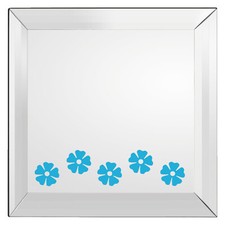 20 x adesivi vinile fiori decalcomania lavorazione murale, parete, specchio, finestra, mobili